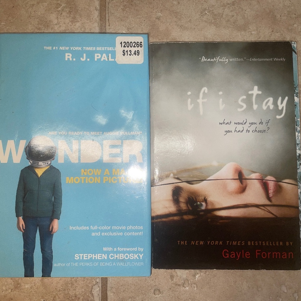 2-pack of Young Adult novels